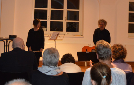 Sabine Hübner, Flöte & Christian Leyh, Gitarre, Konzert Mohr-Villa München, September 2016